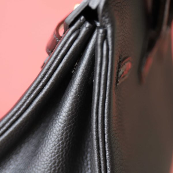 BK25 Touch Noir Shiny Niloticus And Togo Leather Rose Gold Hardware - BK - Image 5