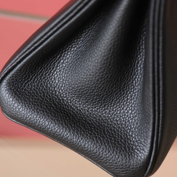 BK25 Touch Noir Shiny Niloticus And Togo Leather Rose Gold Hardware - BK - Image 6