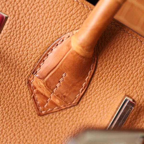 BK30 Touch Gold Matte Niloticus And Togo Leather PHW - BK - Image 7
