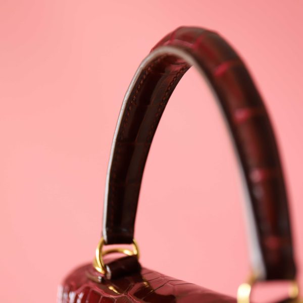 Kelly 28 Bordeaux Porosus GHW - Image 4