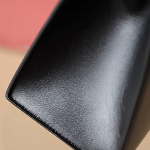 Kelly 28 Black Box Leather And  Rose Sheherazade Niloticus GHW - Image 6