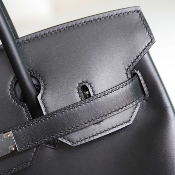 BK30 Noir Box Leather Black Hardware - BK - Image 6