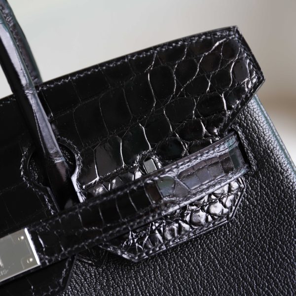 BK30 Touch Noir Shiny Niloticus And Chevre PHW - BK - Image 2