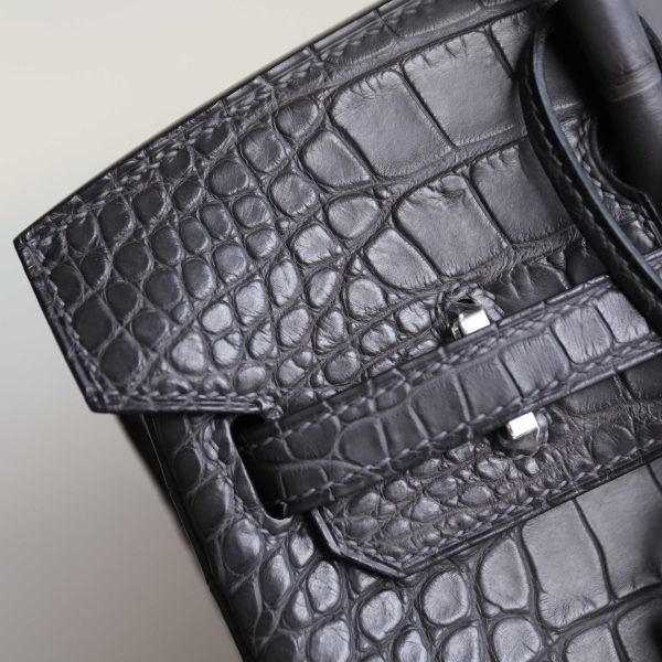 BK25 Graphite Matte Alligator PHW - BK - Image 2