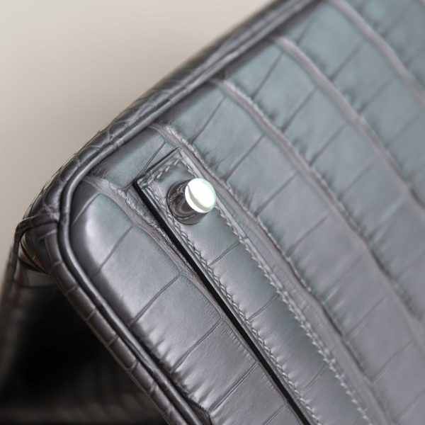 BK25 Graphite Matte Alligator PHW - BK - Image 5