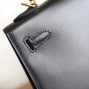 Kelly 25 Noir Box Leather GHW - Image 5