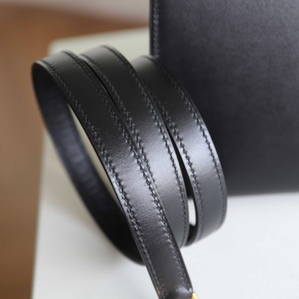 Kelly 25 Noir Box Leather GHW - Image 6