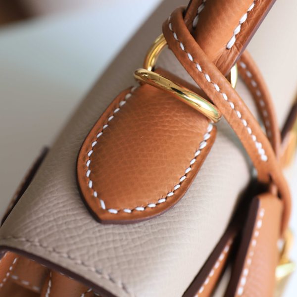 Kelly 25 Trench And Gold Epsom GHW - Image 3