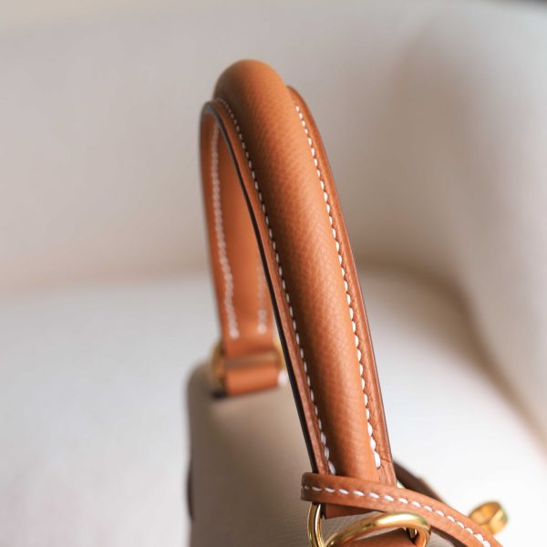 Kelly 25 Trench And Gold Epsom GHW - Image 2