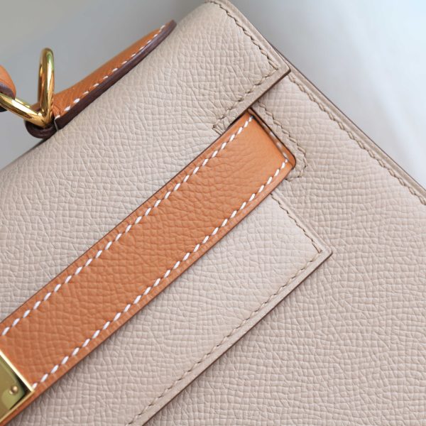 Kelly 25 Trench And Gold Epsom GHW - Image 6