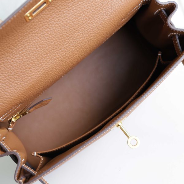 Kelly 25 Gold Togo GHW - Image 6