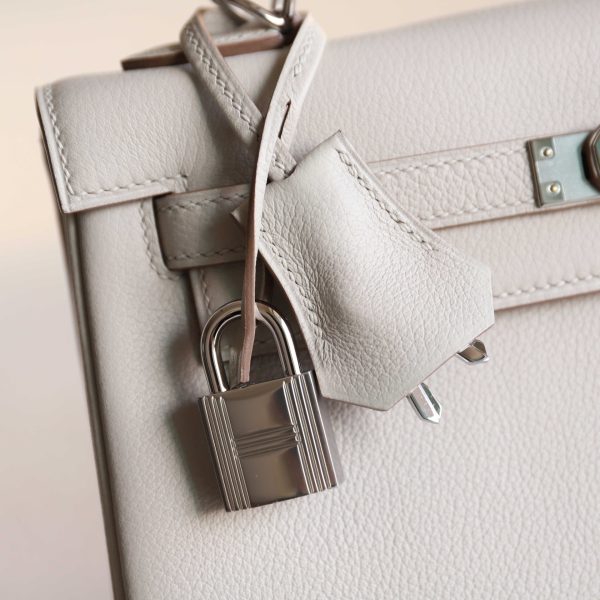 Kelly 25 Pearl Grey Evercolor PHW - Image 2