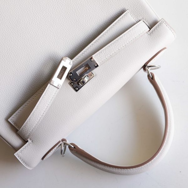 Kelly 25 Pearl Grey Evercolor PHW - Image 9