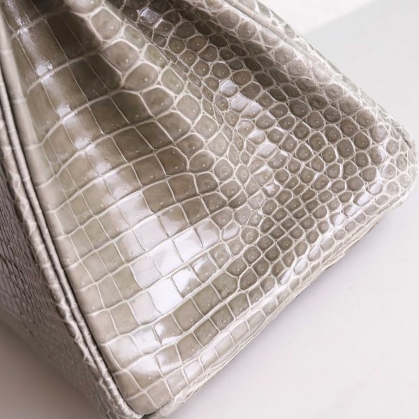 BK25 Gris Tourterelle Shiny Porosus PHW - BK - Image 4