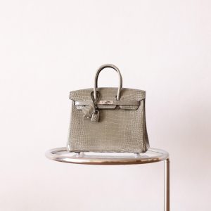 BK25 Gris Tourterelle Shiny Porosus PHW - BK