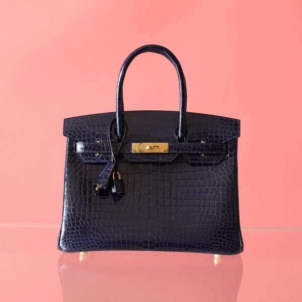 BK30 Deep Blue Shiny Porosus GHW - BK