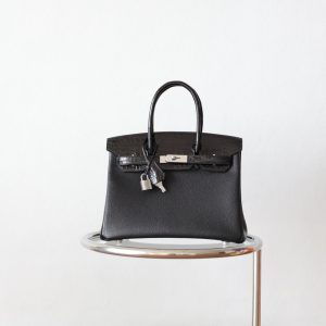 BK30 Touch Noir Shiny Niloticus And Chevre PHW - BK