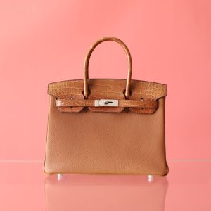 BK30 Touch Gold Matte Niloticus And Togo Leather PHW - BK