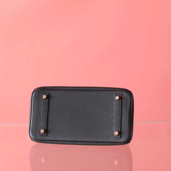 BK25 Touch Noir Shiny Niloticus And Togo Leather Rose Gold Hardware - BK - Image 11