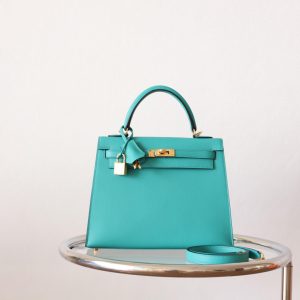Kelly 25 Vert Veronese Epsom GHW