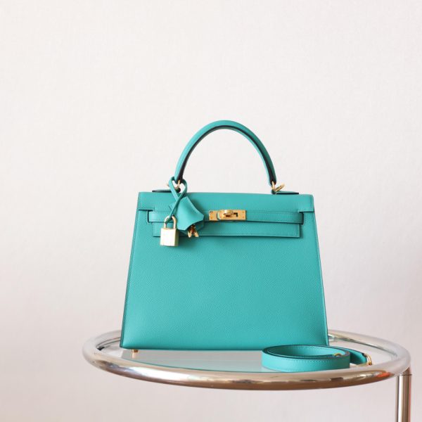 Kelly 25 Vert Veronese Epsom GHW