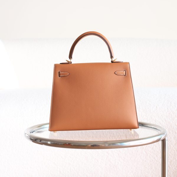 Kelly 25 Gold Epsom GHW - Image 10