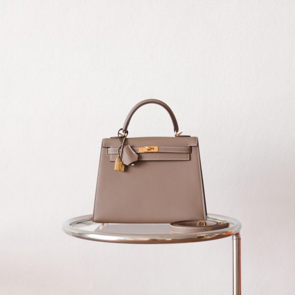 Kelly 25 Etoupe Epsom GHW
