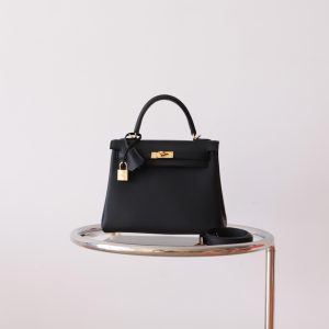 Kelly 25 Noir Swift GHW