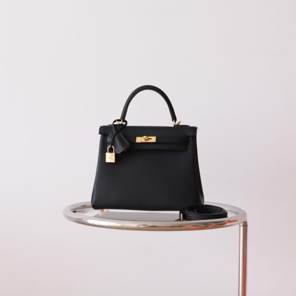 Kelly 25 Noir Swift GHW