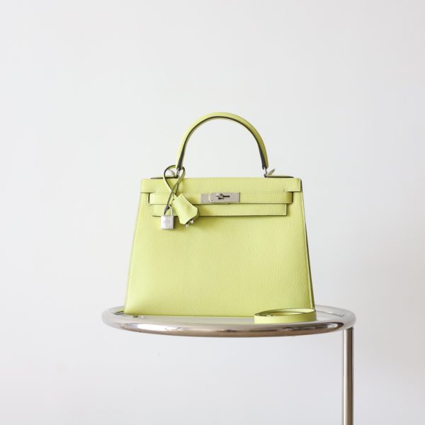 Kelly 28 Jaune Bourgeon Chevre PHW