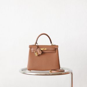 Kelly 25 Gold Togo GHW
