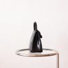Kelly 25 Noir Matte Alligator PHW - Image 6