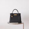 Kelly 28 Noir Togo GHW