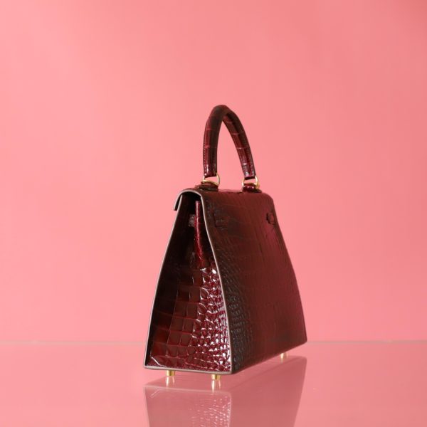 Kelly 28 Bordeaux Porosus GHW - Image 11