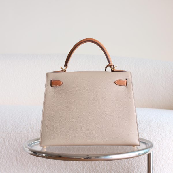 Kelly 25 Trench And Gold Epsom GHW - Image 13