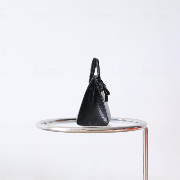 BK20 Sellier Noir Lizard GHW - BK - Image 3