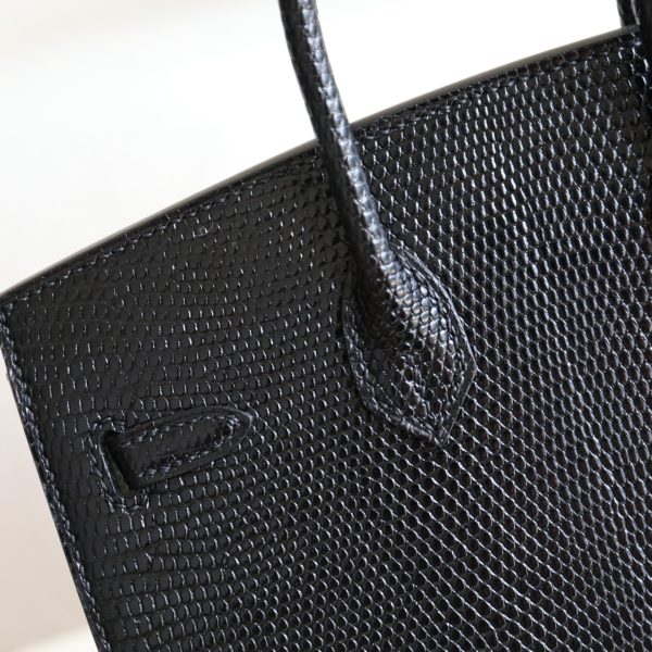 BK20 Sellier Noir Lizard GHW - BK - Image 4