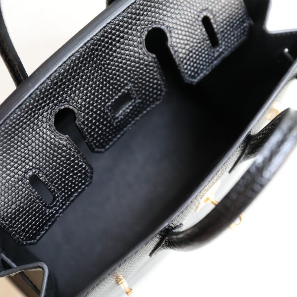 BK20 Sellier Noir Lizard GHW - BK - Image 10