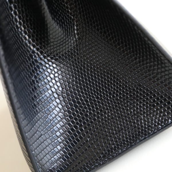BK20 Sellier Noir Lizard GHW - BK - Image 7