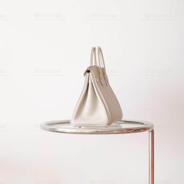 BK25 Touch Beton Matte Alligator And Togo Leather PHW - BK - Image 2