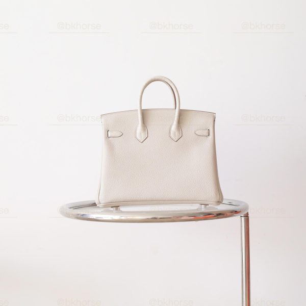 BK25 Touch Beton Matte Alligator And Togo Leather PHW - BK - Image 3