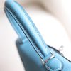 Kelly 25 New Blue Jean Togo PHW - Image 5