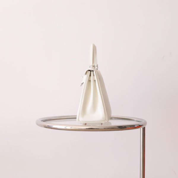 Kelly 25 Blanc Swift PHW - Image 2