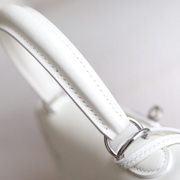 Kelly 25 Blanc Swift PHW - Image 6