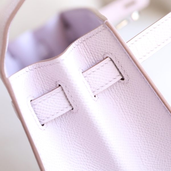 Kelly 25 Mauve Pale Epsom PHW - Image 10