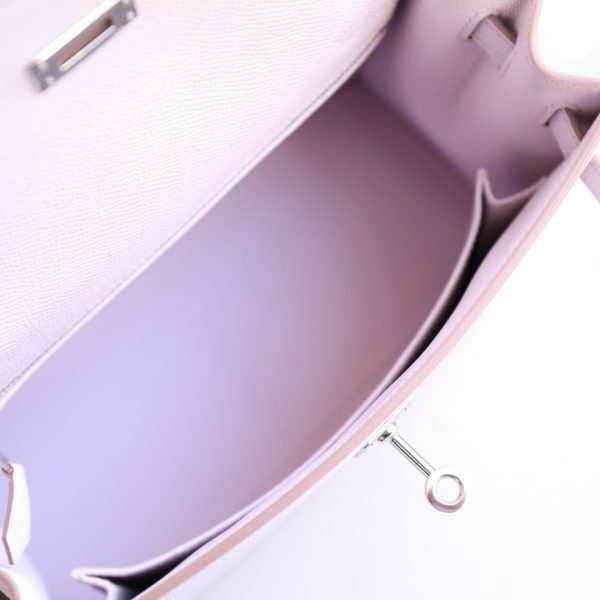 Kelly 25 Mauve Pale Epsom PHW - Image 9