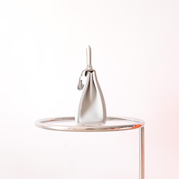 Kelly 25 Gris Pearl Togo PHW - Image 2
