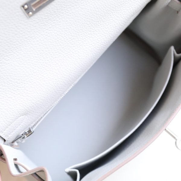 Kelly 25 Gris Pearl Togo PHW - Image 11
