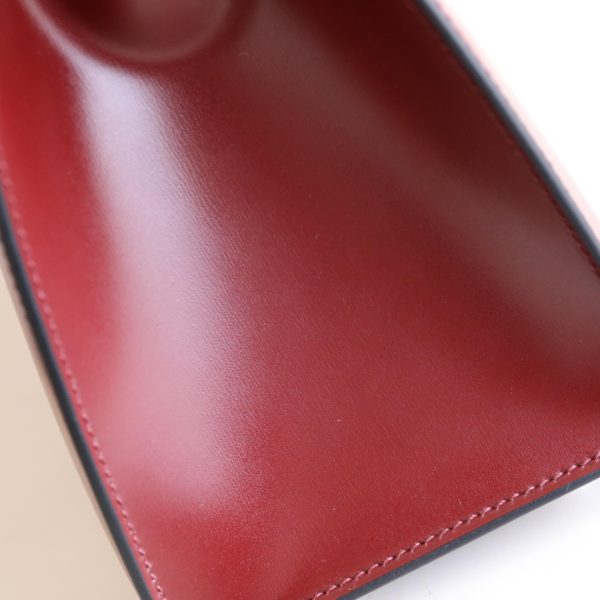 Kelly 25 Rouge H Box Leather PHW - Image 7