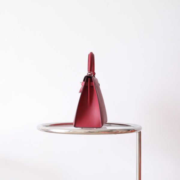 Kelly 25 Rouge Grenat Epsom PHW - Image 2